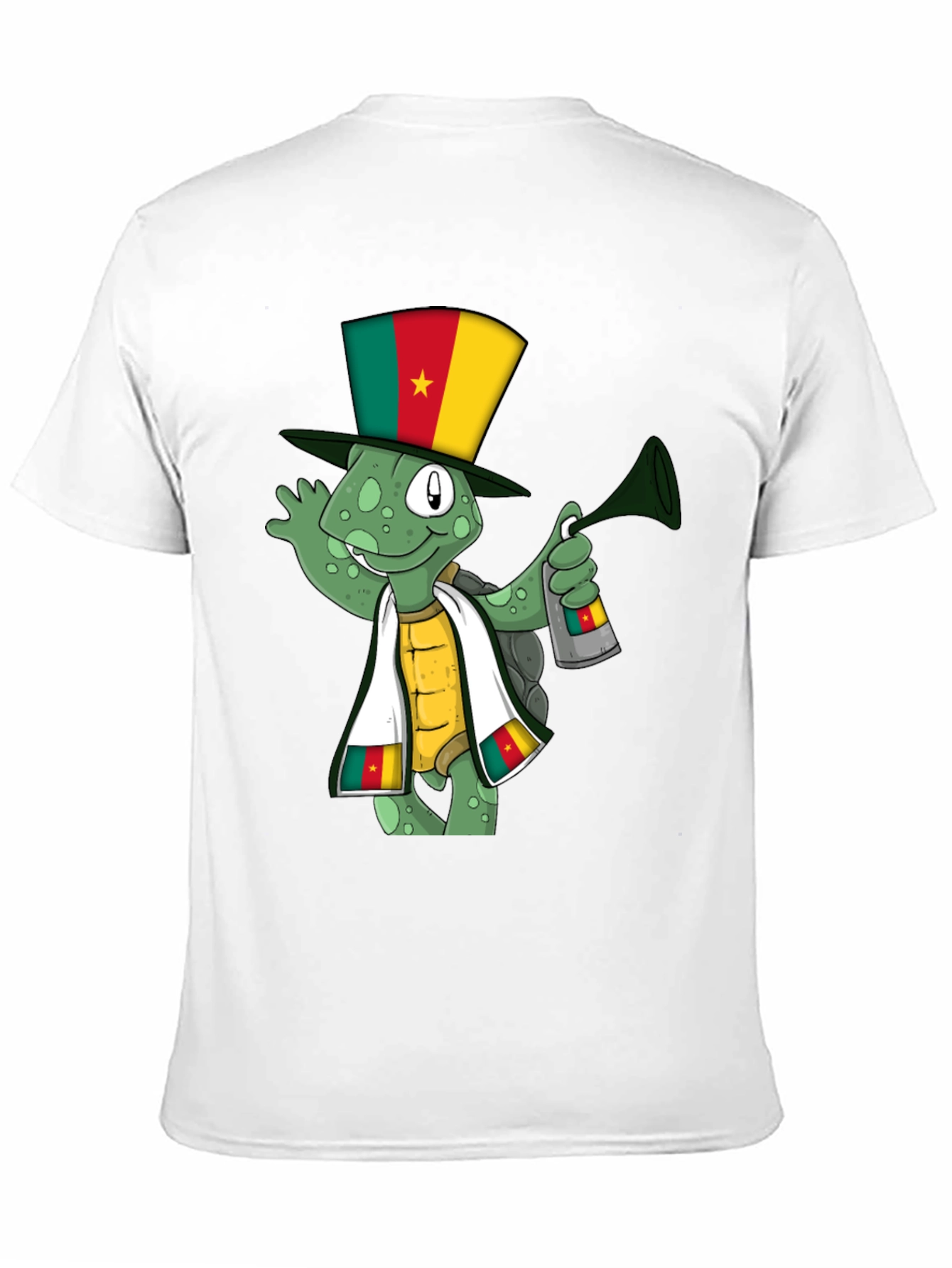 Cameroon Turtle T-Shirt - Novelty Design