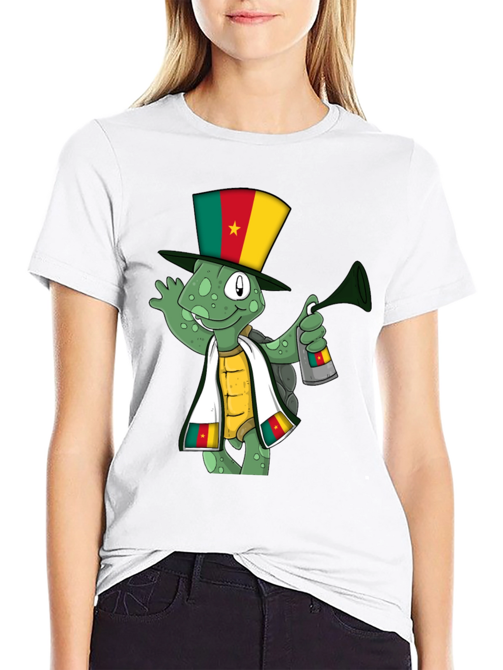 Cameroon Turtle T-Shirt - Novelty Design