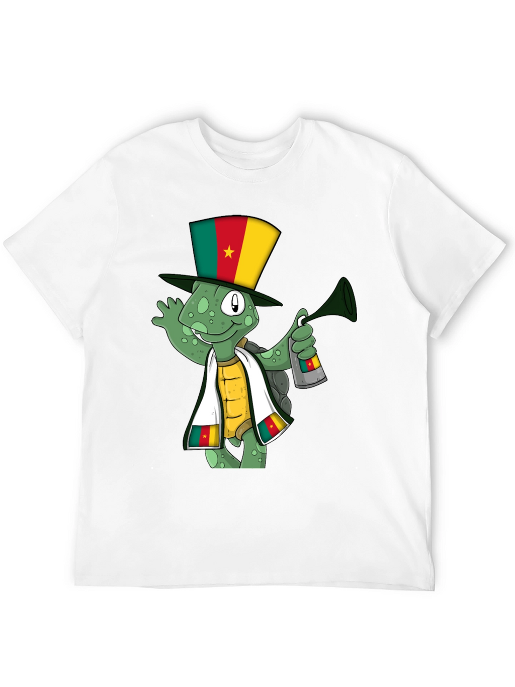 Cameroon Turtle T-Shirt - Novelty Design