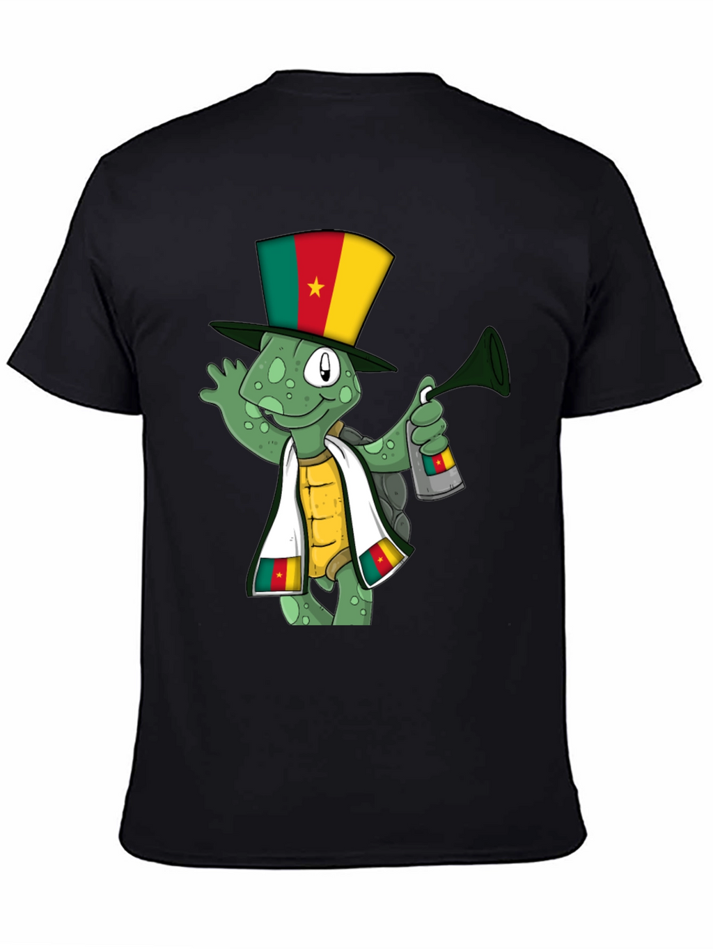 Cameroon Turtle T-Shirt - Novelty Design