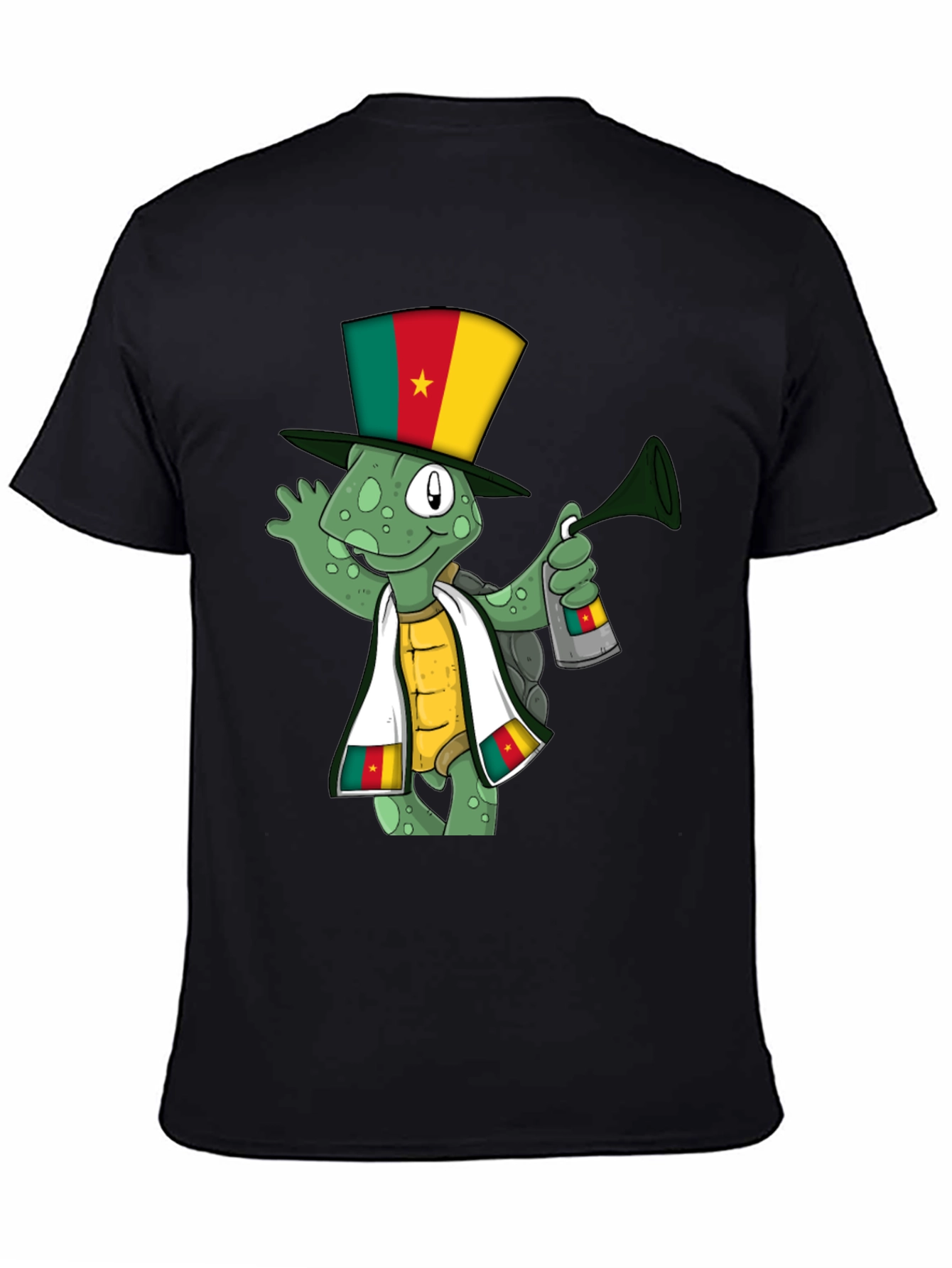 Cameroon Turtle T-Shirt - Novelty Design
