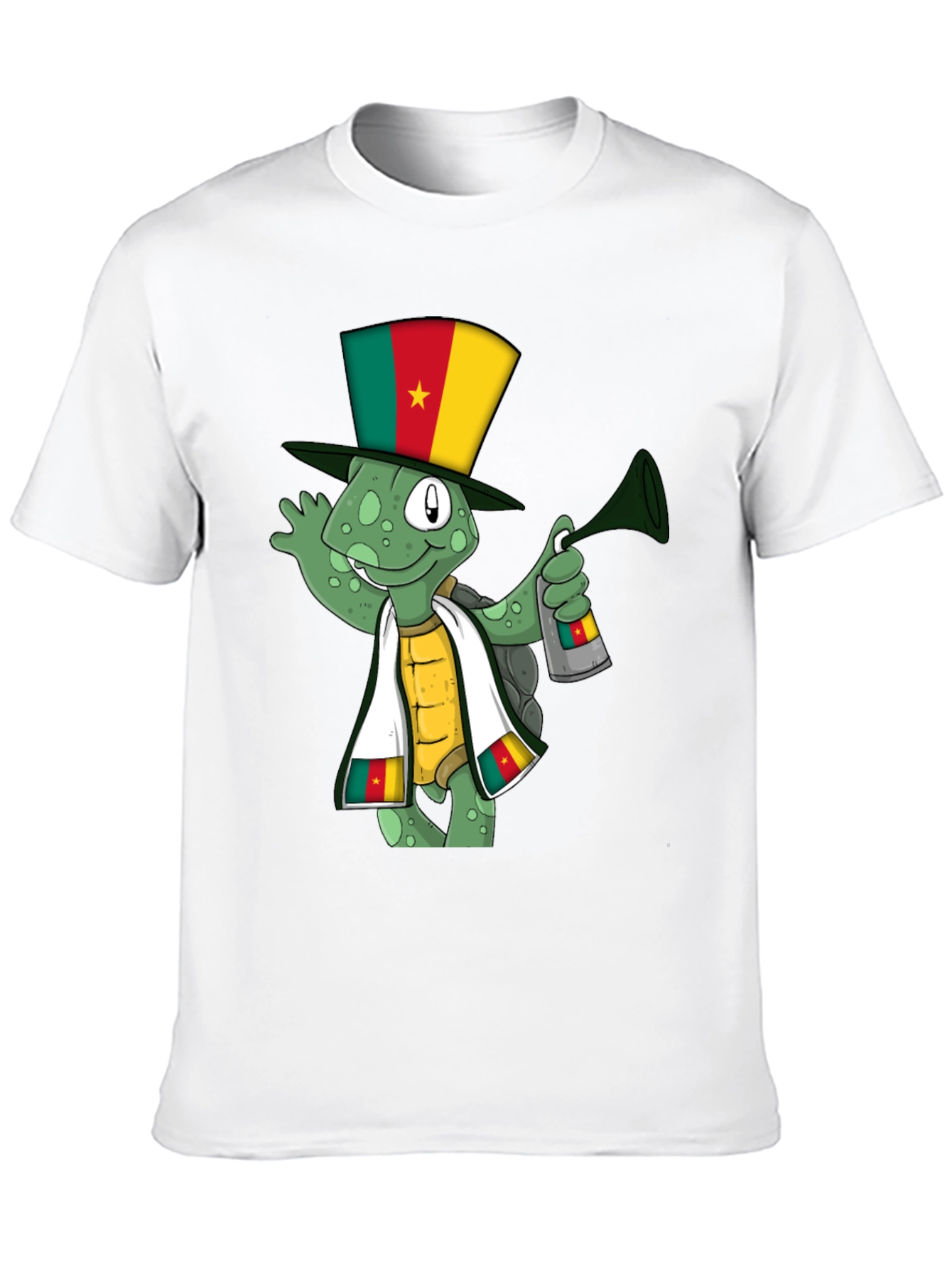 Cameroon Turtle T-Shirt - Novelty Design