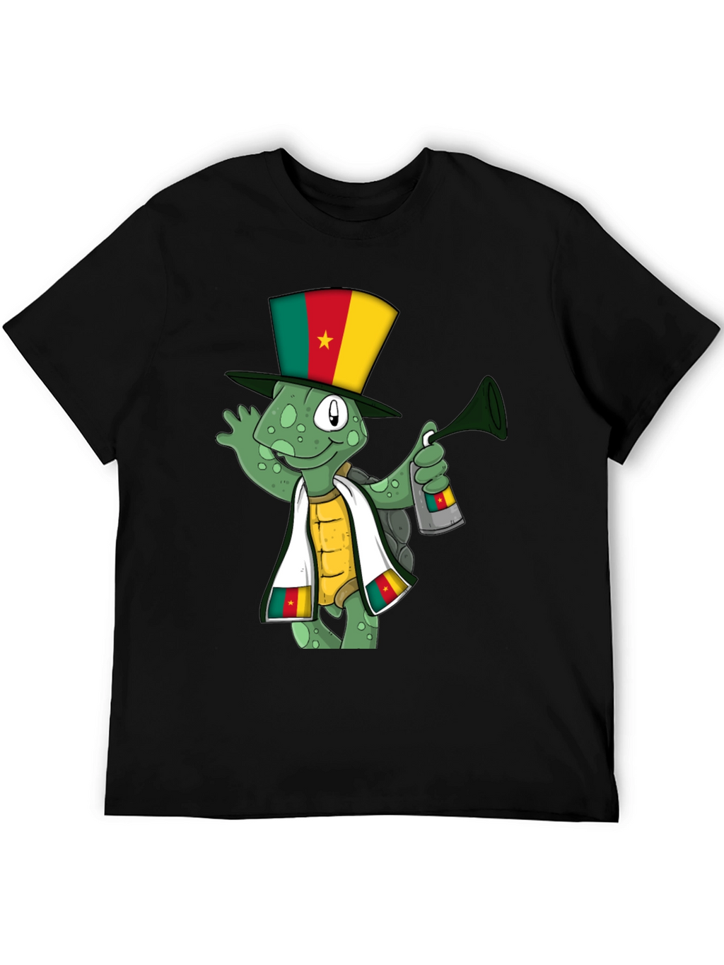 Cameroon Turtle T-Shirt - Novelty Design