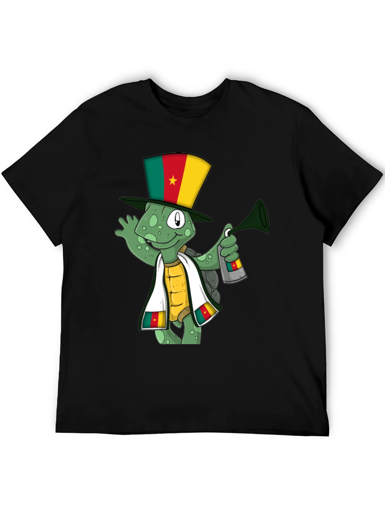 Cameroon Turtle T-Shirt - Novelty Design