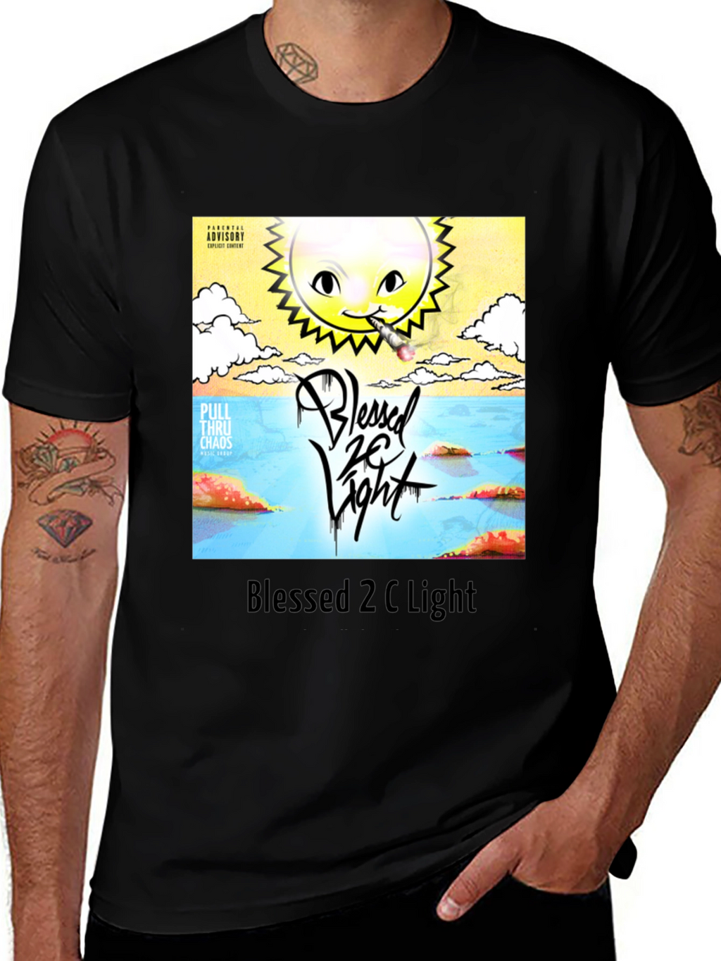 Blessed 2 C Light Graphic T-Shirt