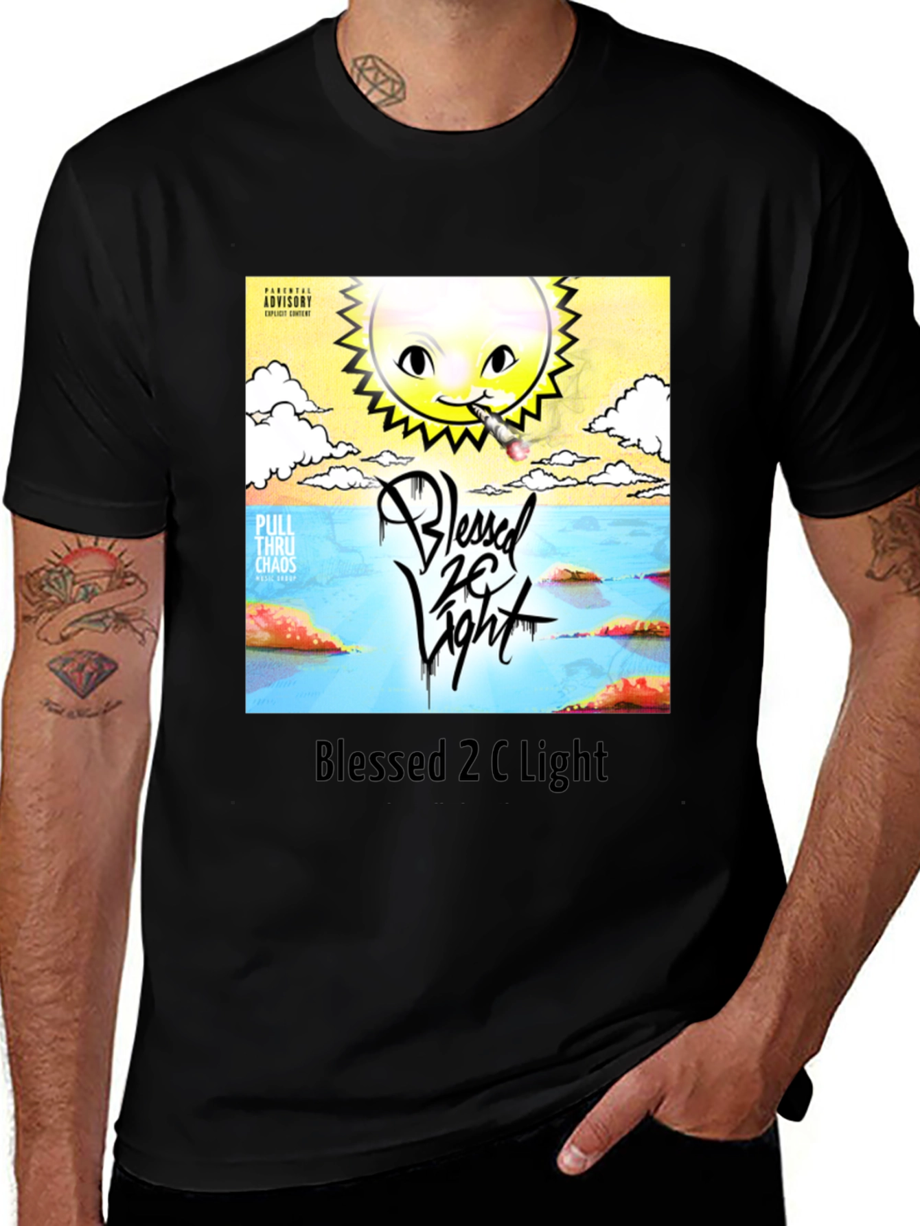 Blessed 2 C Light Graphic T-Shirt