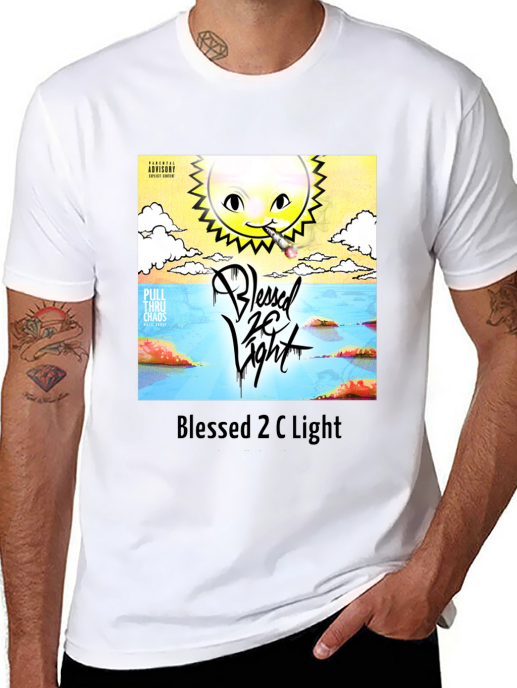 Blessed 2 C Light Graphic T-Shirt