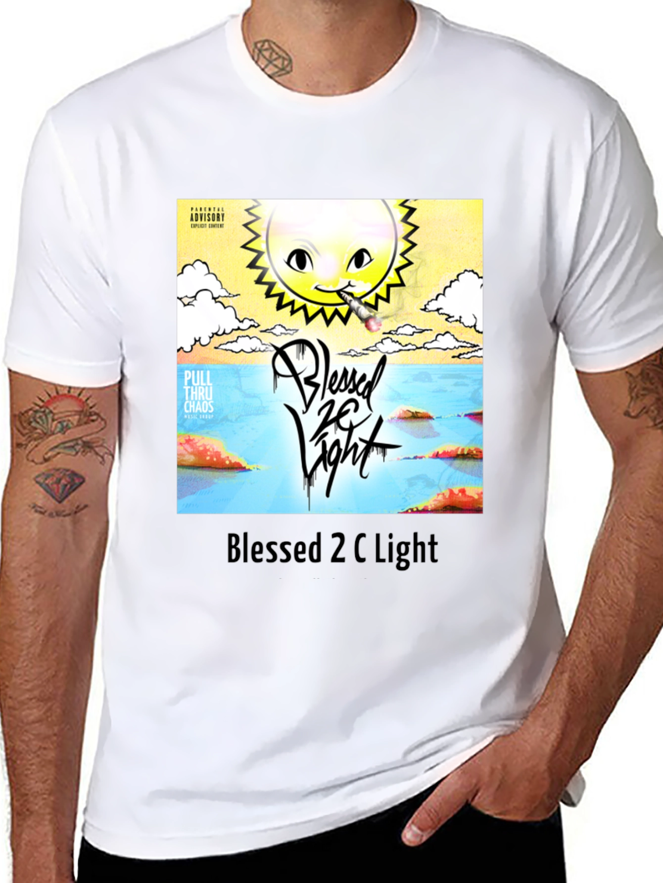 Blessed 2 C Light Graphic T-Shirt