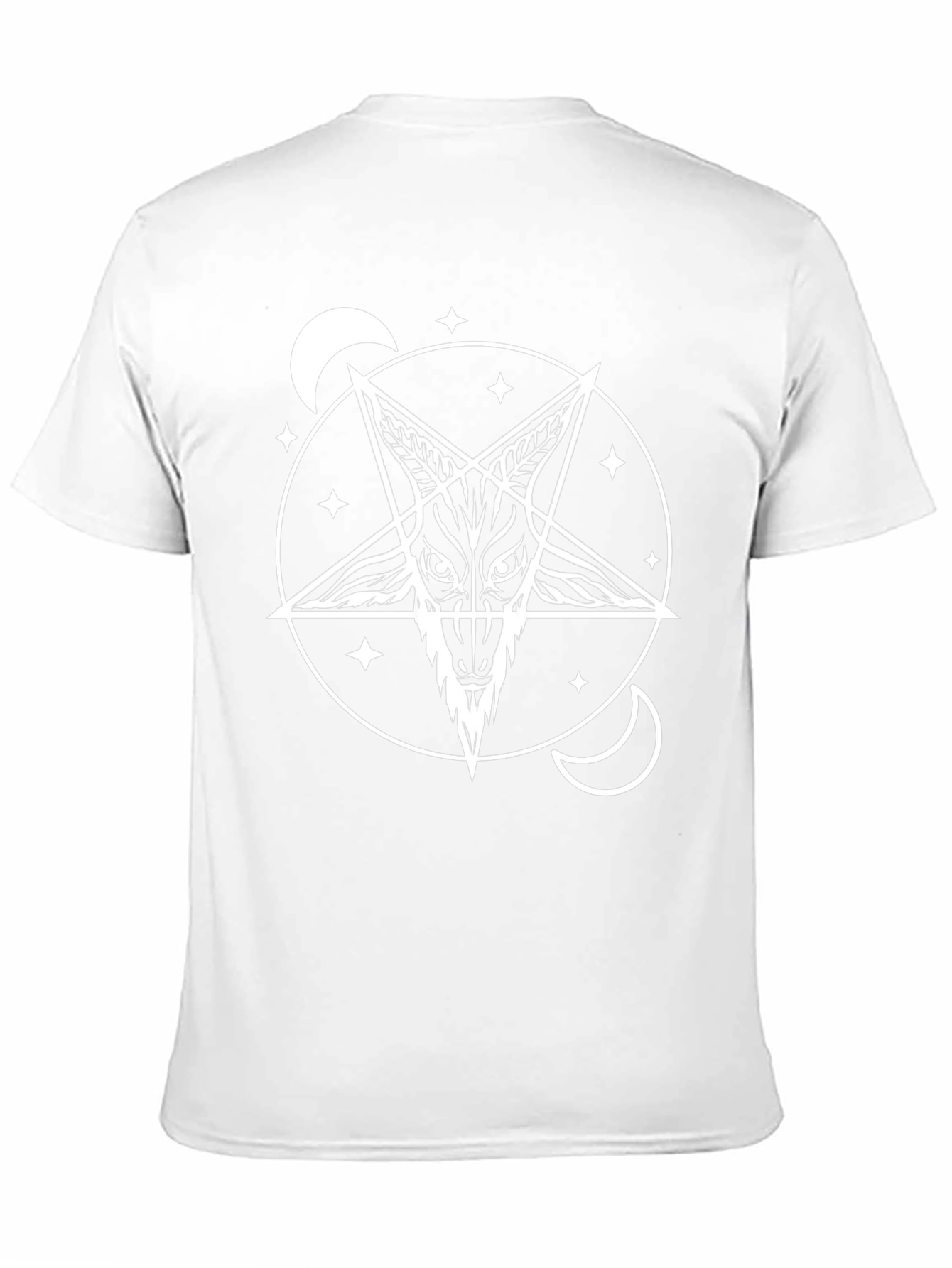 Baphomet T-Shirt - Occult Goat Head Design