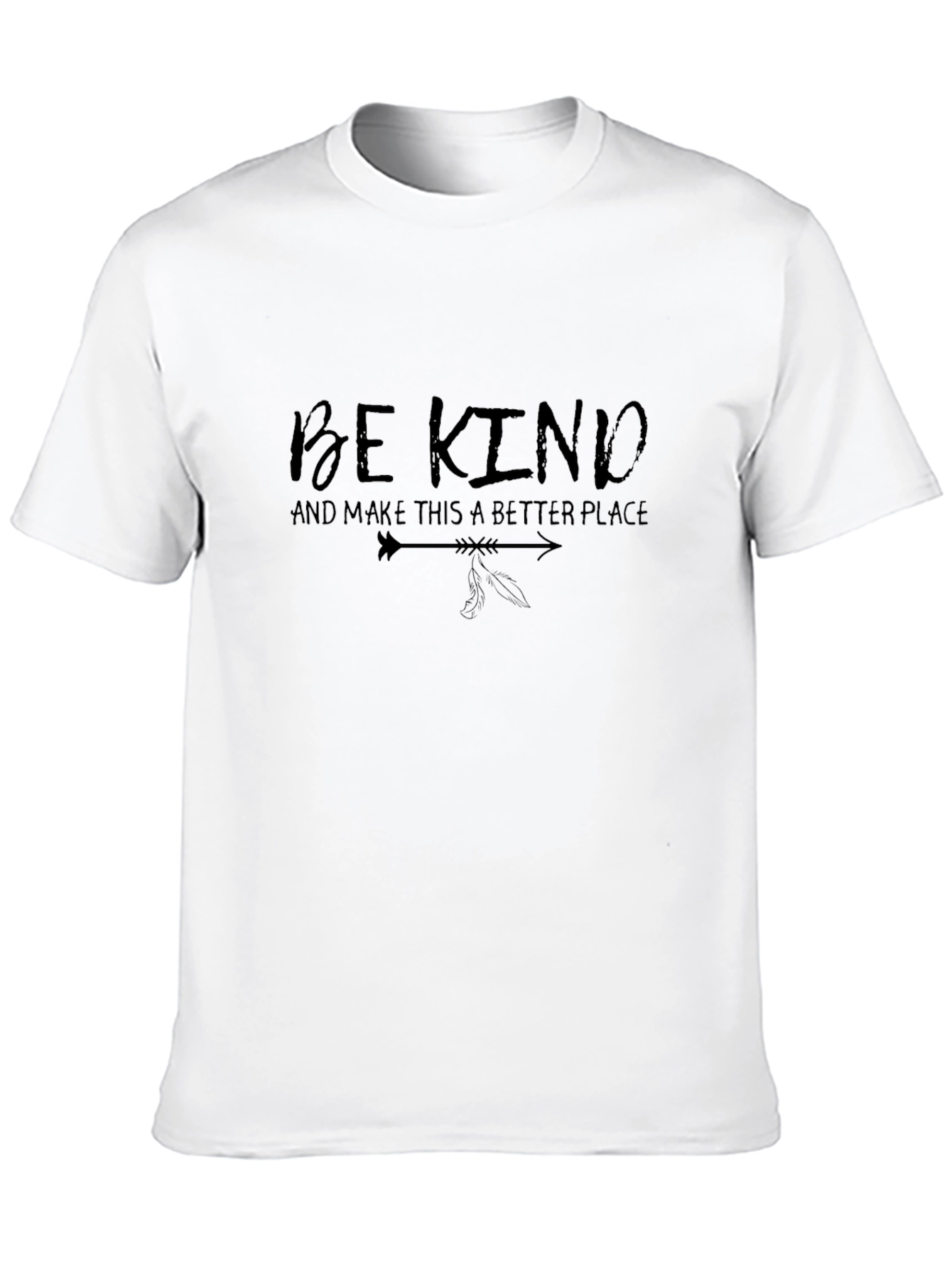 Be Kind Graphic Tee - Black Unisex T-Shirt