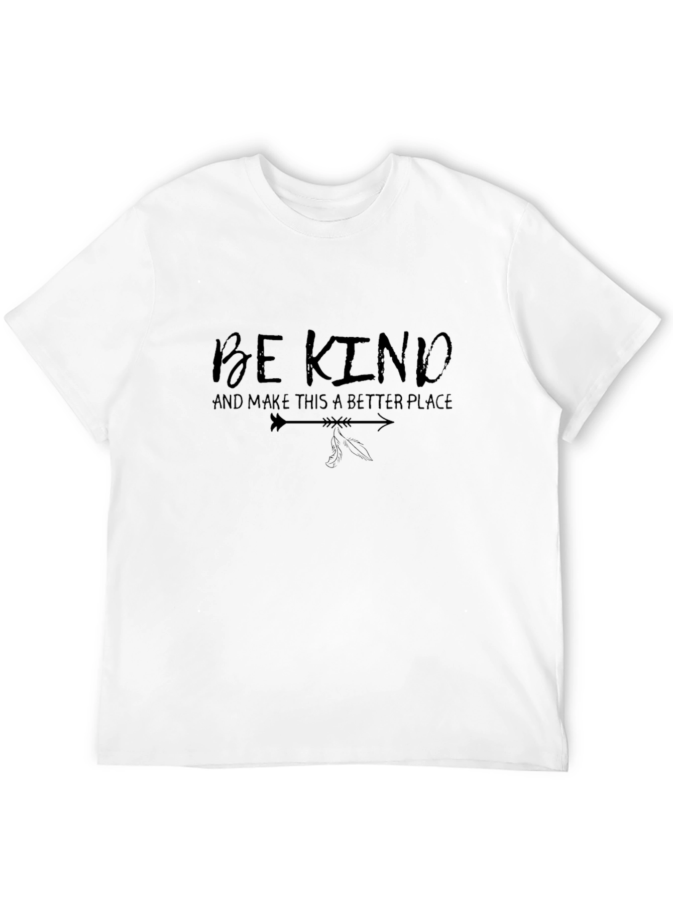 Be Kind Graphic Tee - Black Unisex T-Shirt