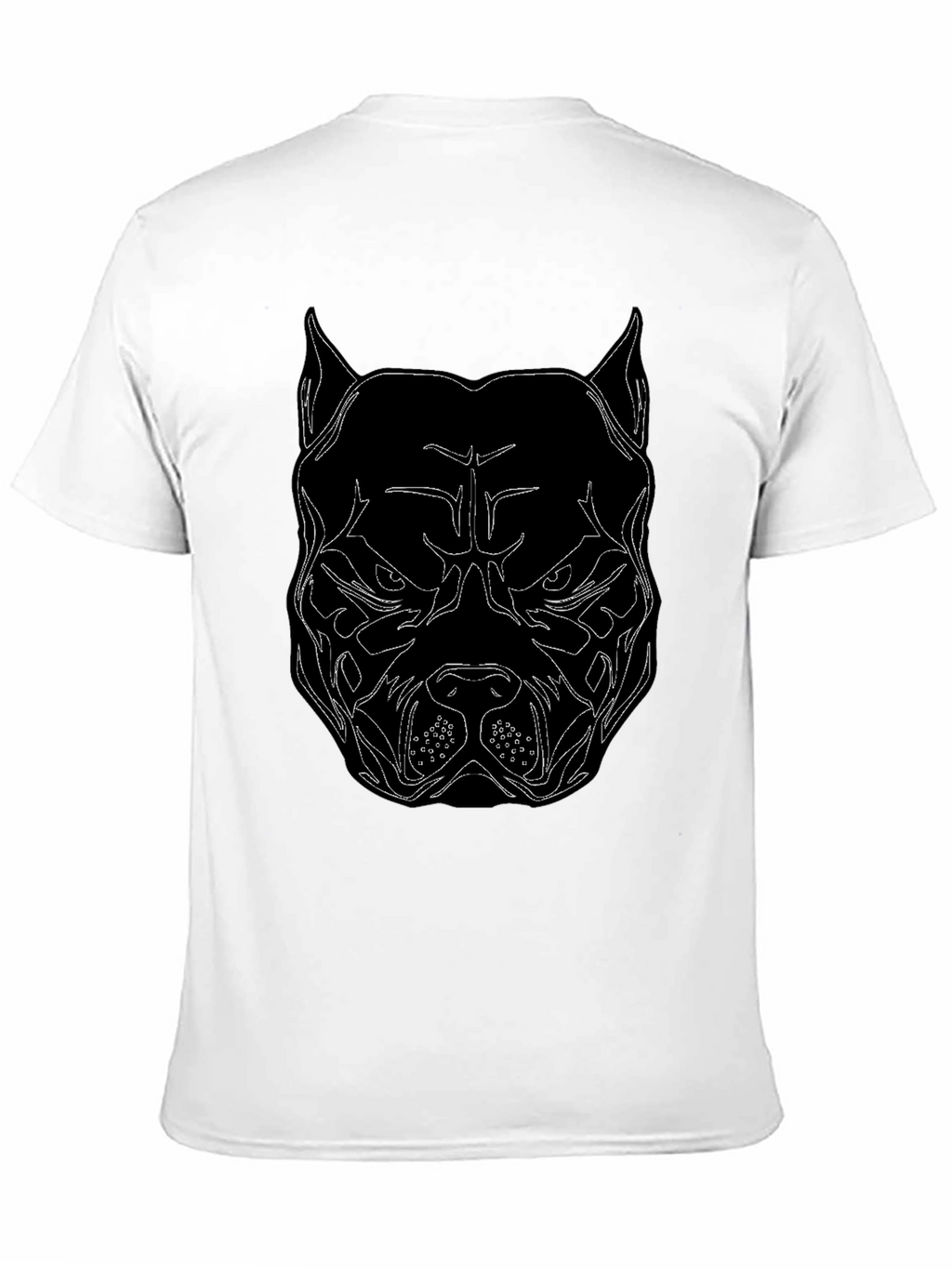 Black Pitbull Graphic Tee - Bold Streetwear