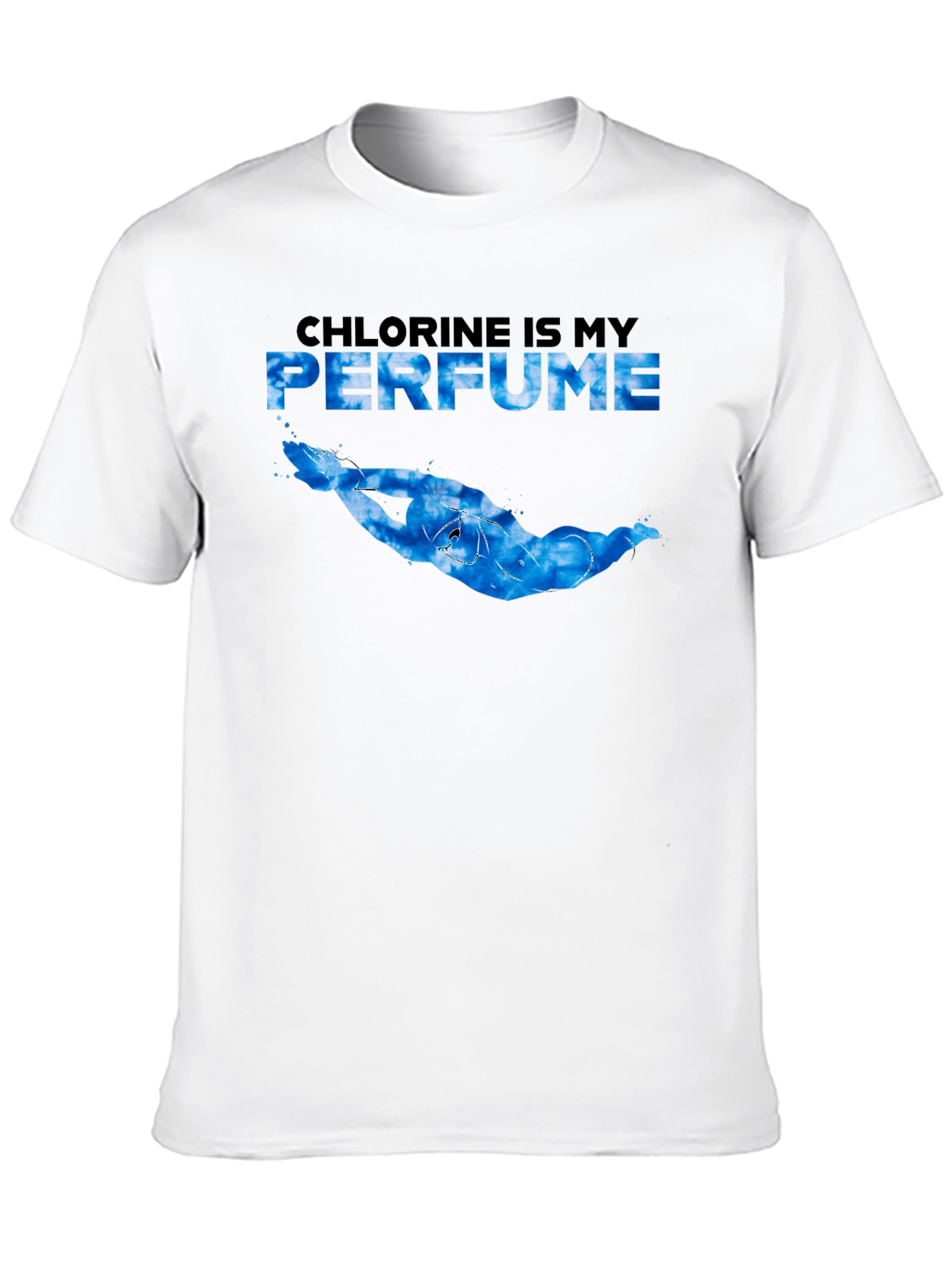 Chlorine is My Perfume Swimmer Graphic Tee