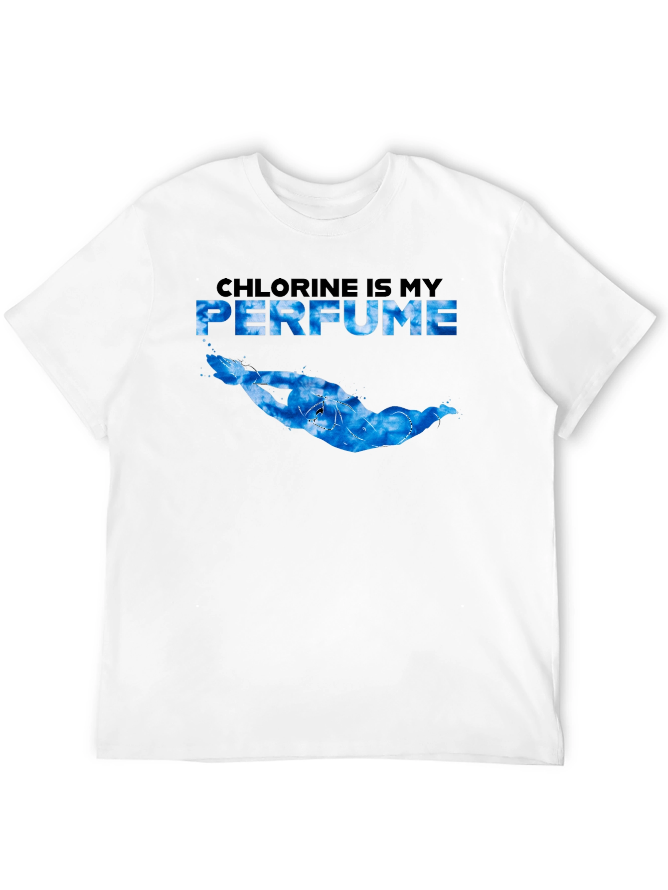 Chlorine is My Perfume Swimmer Graphic Tee