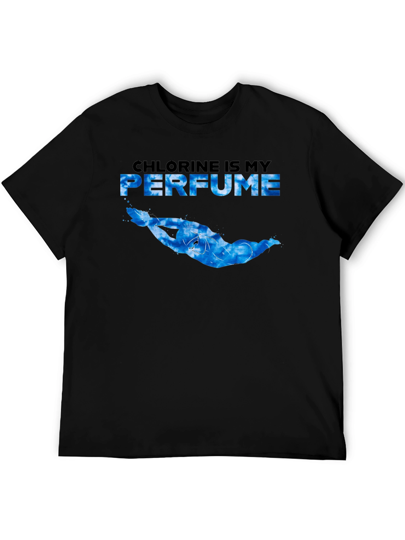 Chlorine is My Perfume Swimmer Graphic Tee