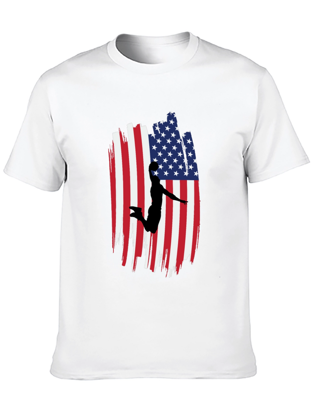 American Flag Basketball Graphic Tee