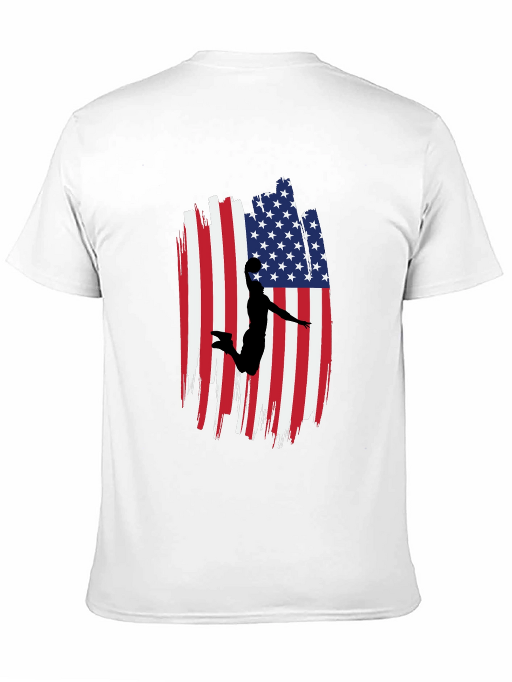 American Flag Basketball Graphic Tee