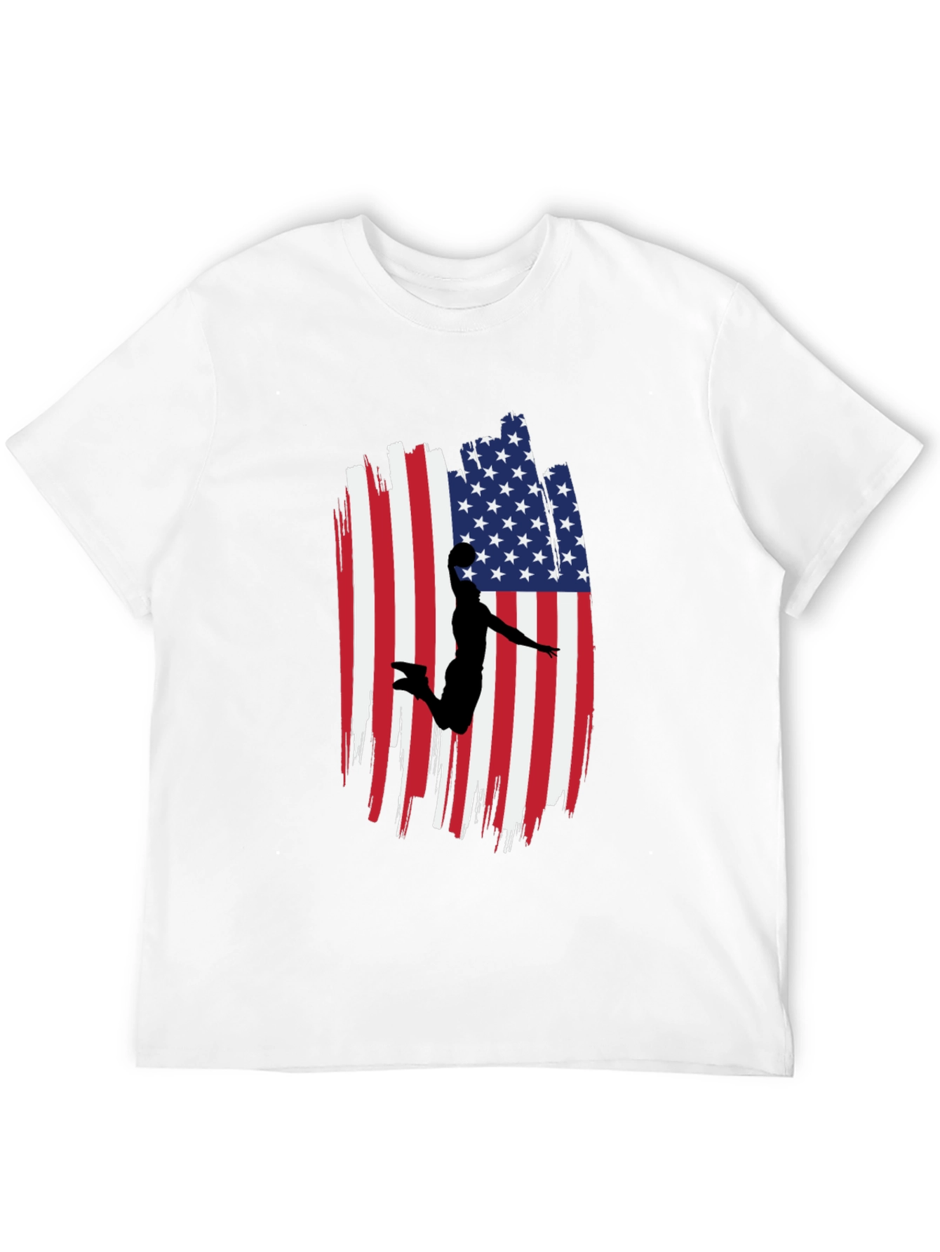 American Flag Basketball Graphic Tee
