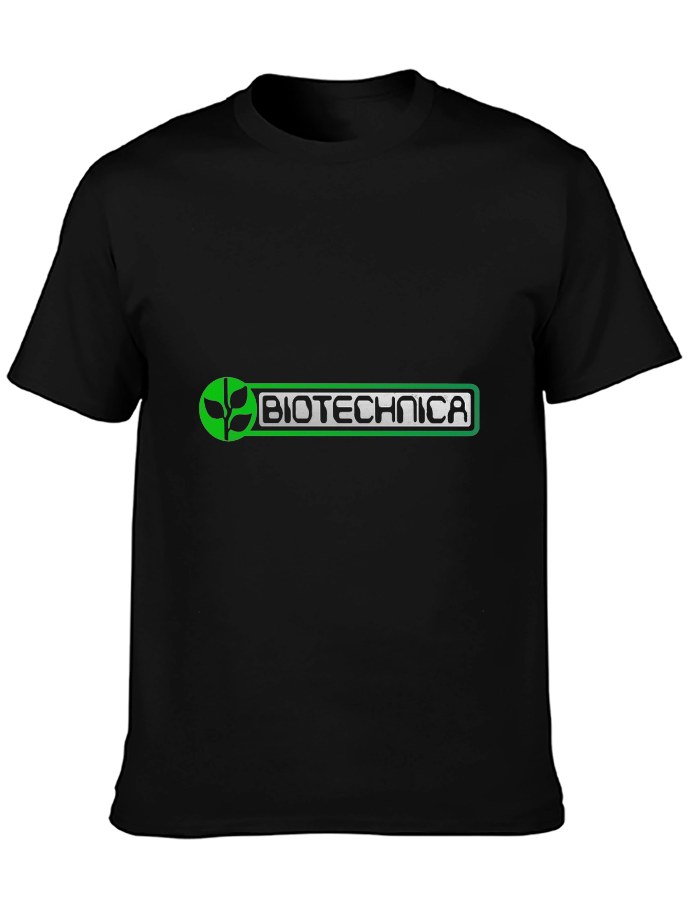 Biotechnica Black T-Shirt: Sleek & Stylish