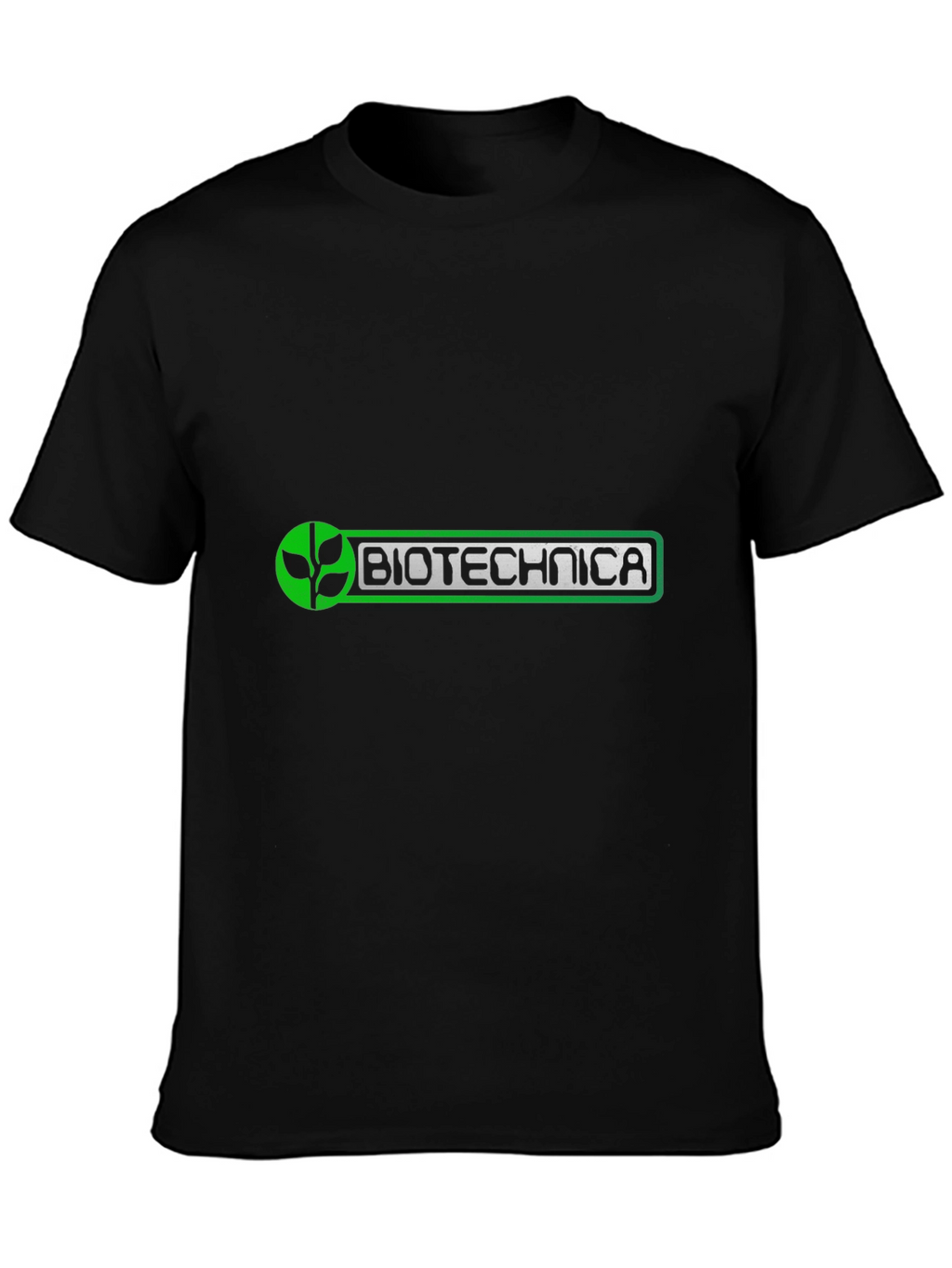 Biotechnica Black T-Shirt: Sleek & Stylish