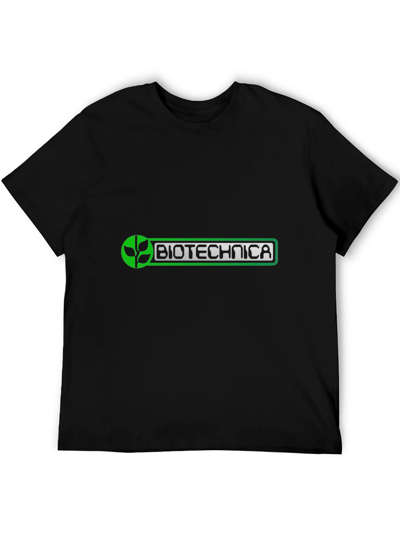 Biotechnica Black T-Shirt: Sleek & Stylish