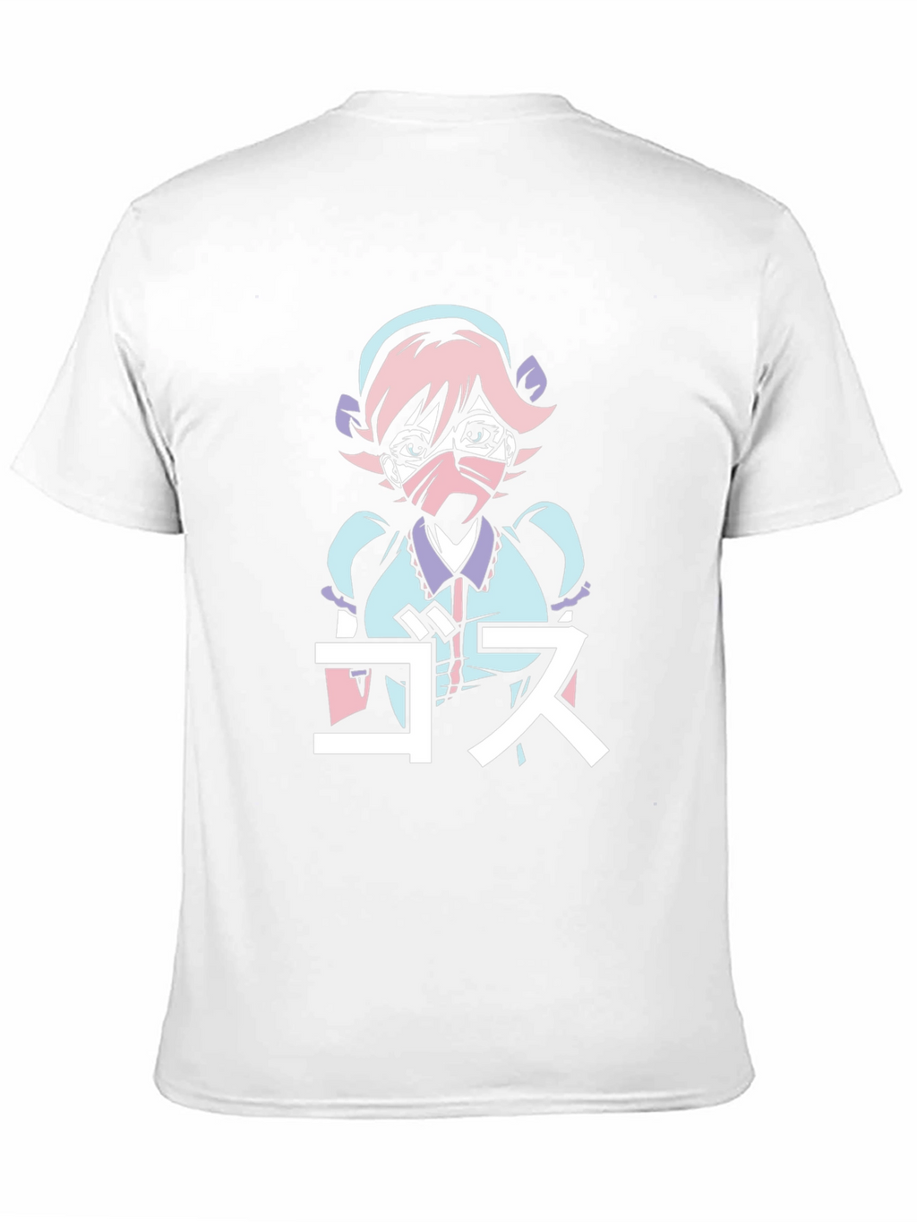 Anime Graphic T-Shirt - Nurse Design