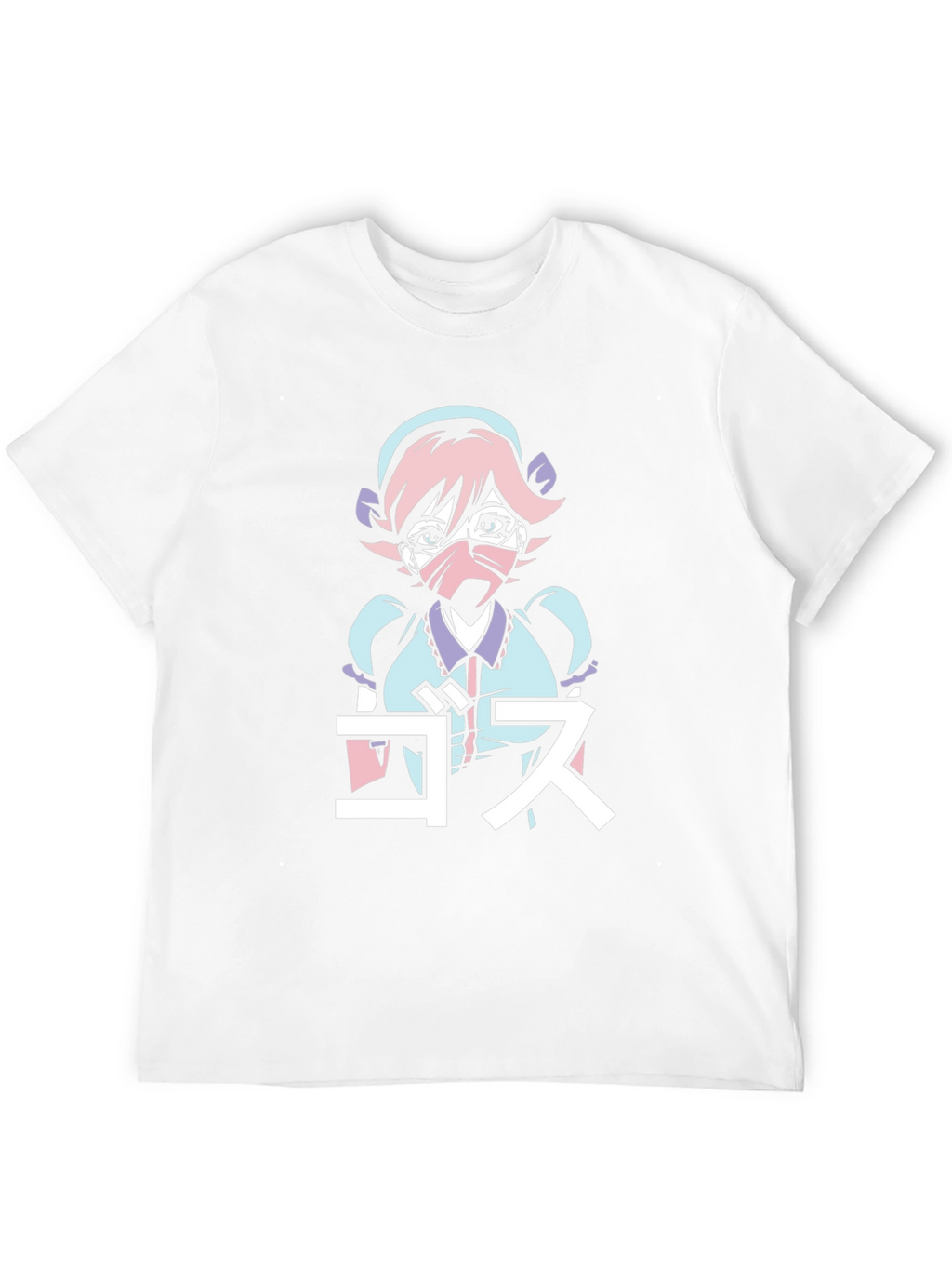 Anime Graphic T-Shirt - Nurse Design