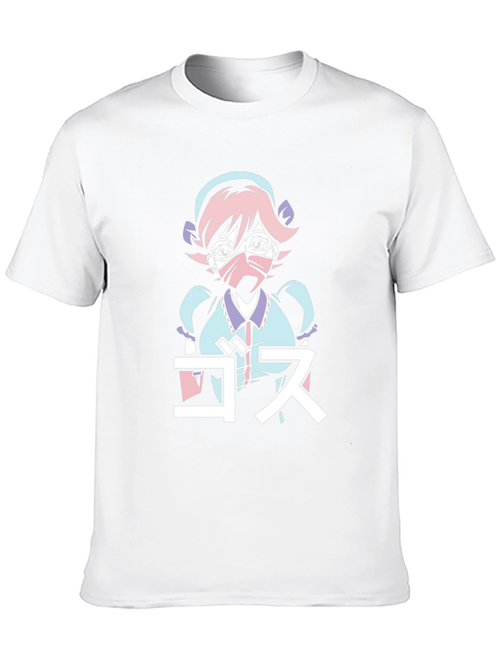 Anime Graphic T-Shirt - Nurse Design