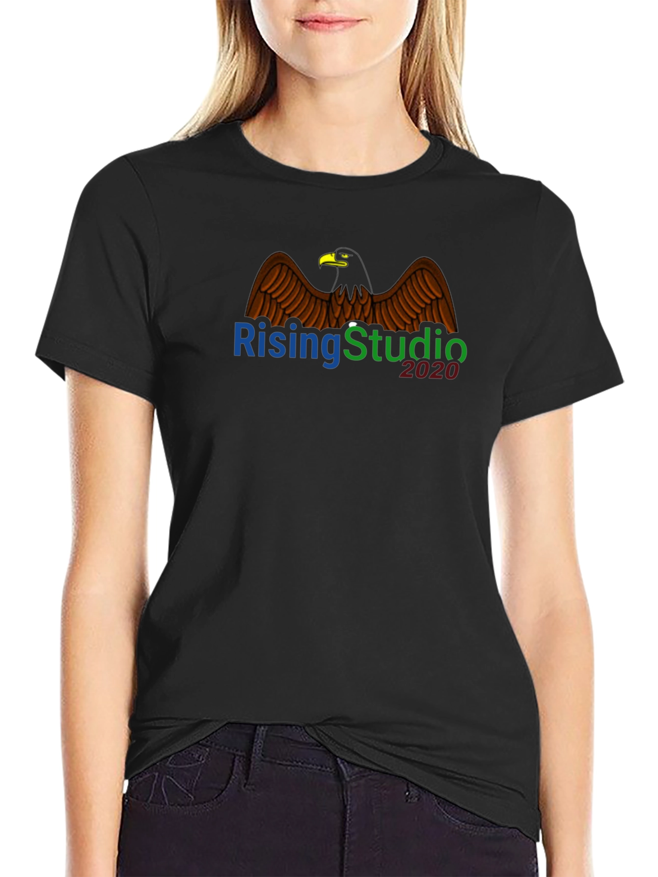 Rising Studio Graphic Tee - Black