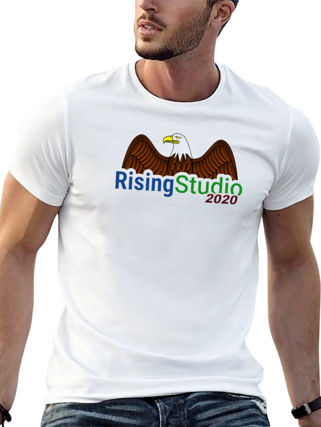 Rising Studio Graphic Tee - Black