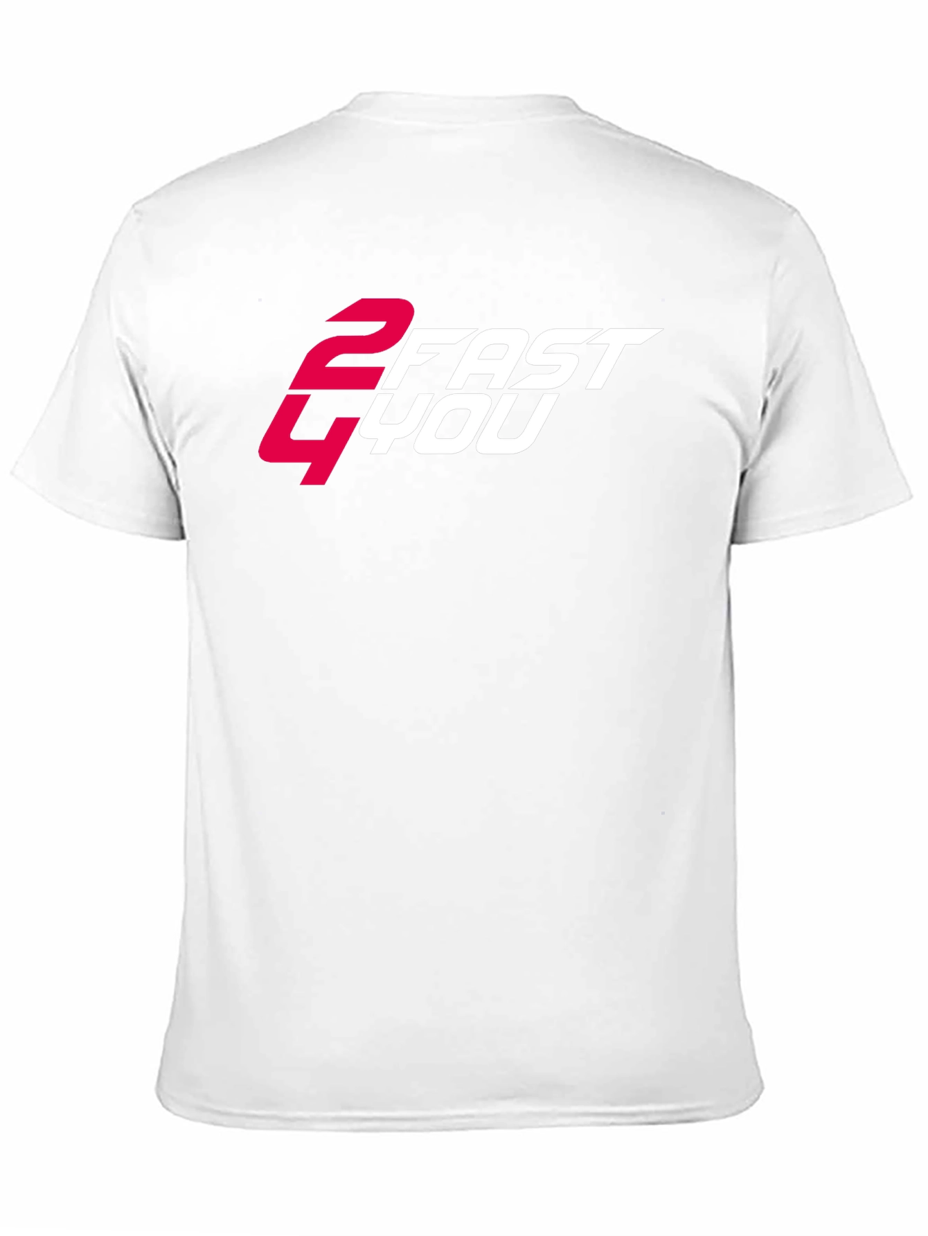 2 Fast 4 You Graphic Tee - Cool Black T-Shirt