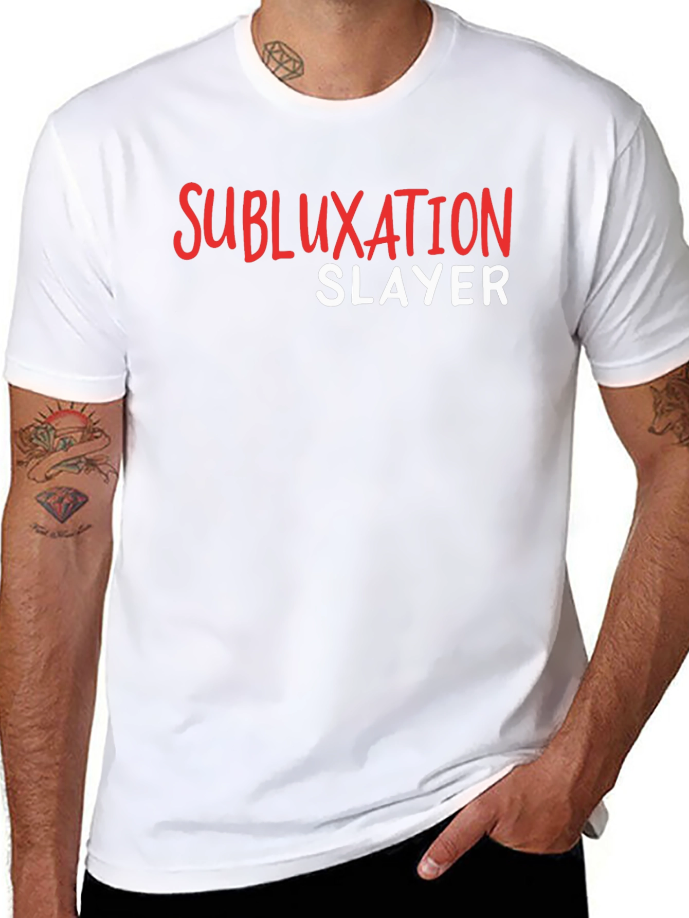 Subluxation Slayer Graphic T-Shirt