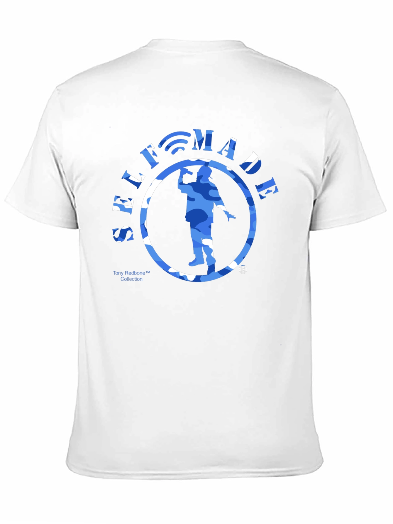 Self Made Camo Graphic T-Shirt