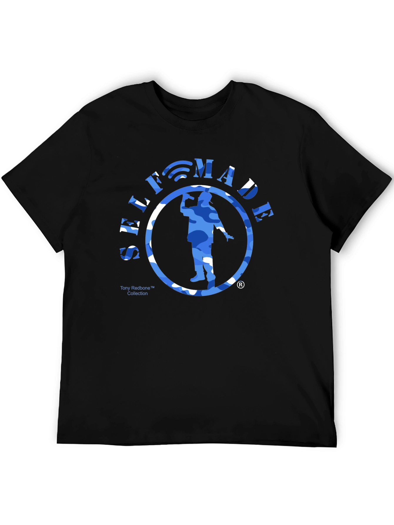 Self Made Camo Graphic T-Shirt