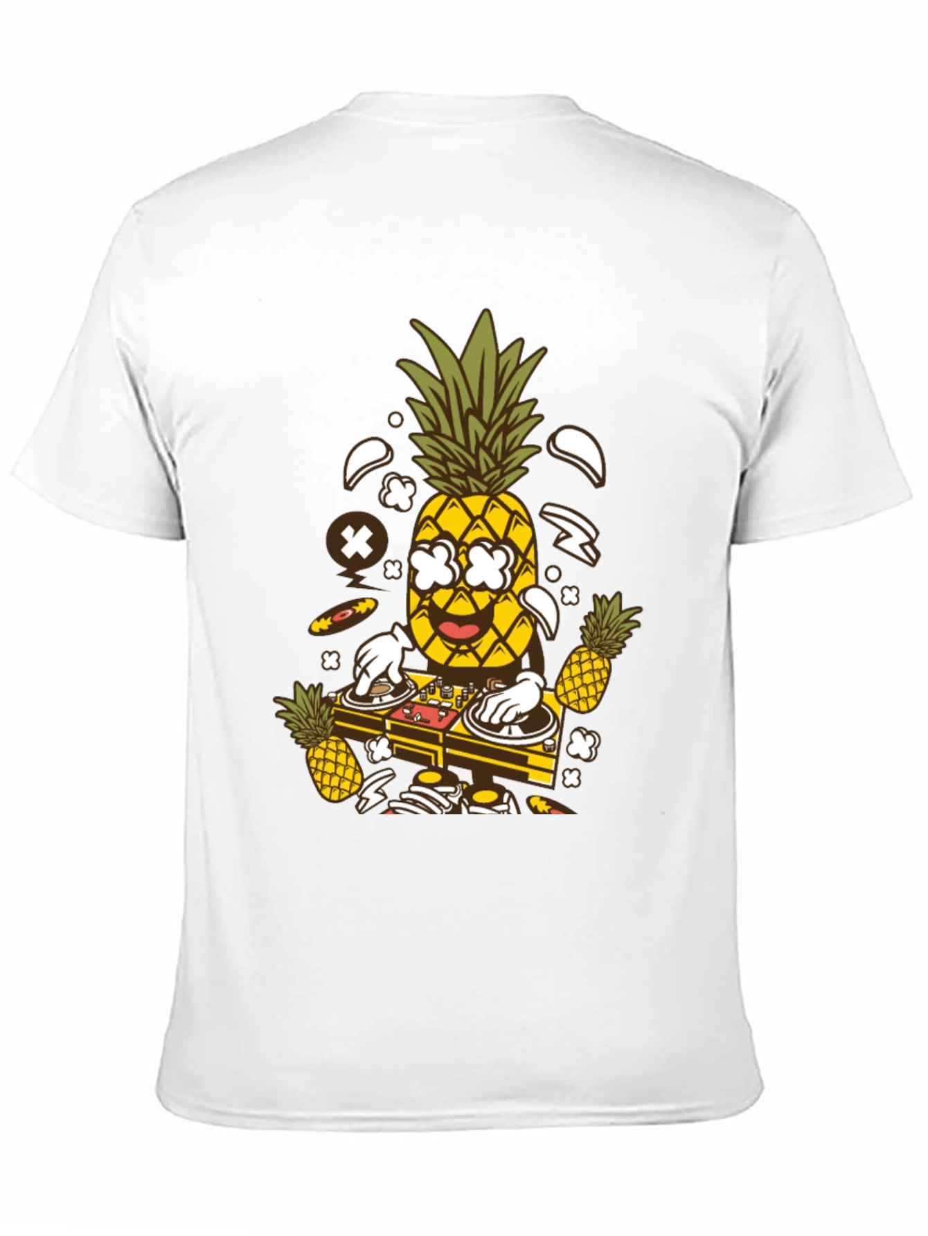 DJ Pineapple Graphic T-Shirt - Party Time!
