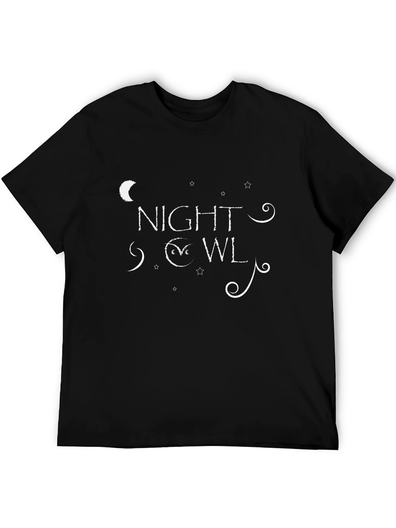 Night Owl Graphic Tee - Soft Cotton Blend