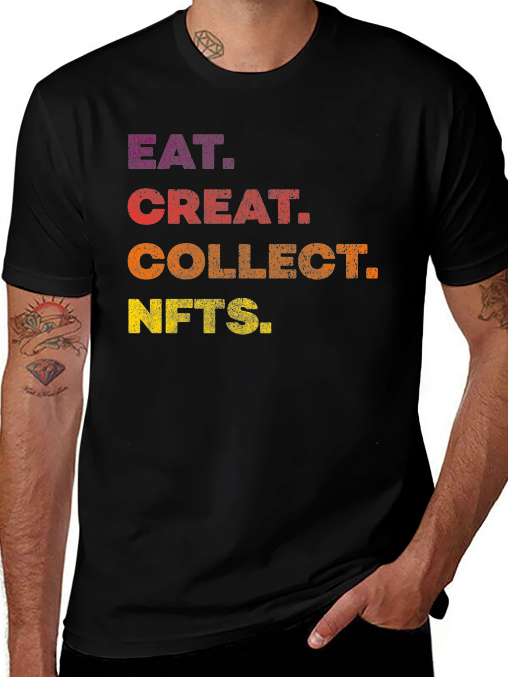 Eat Creat Collect NFTs T-Shirt