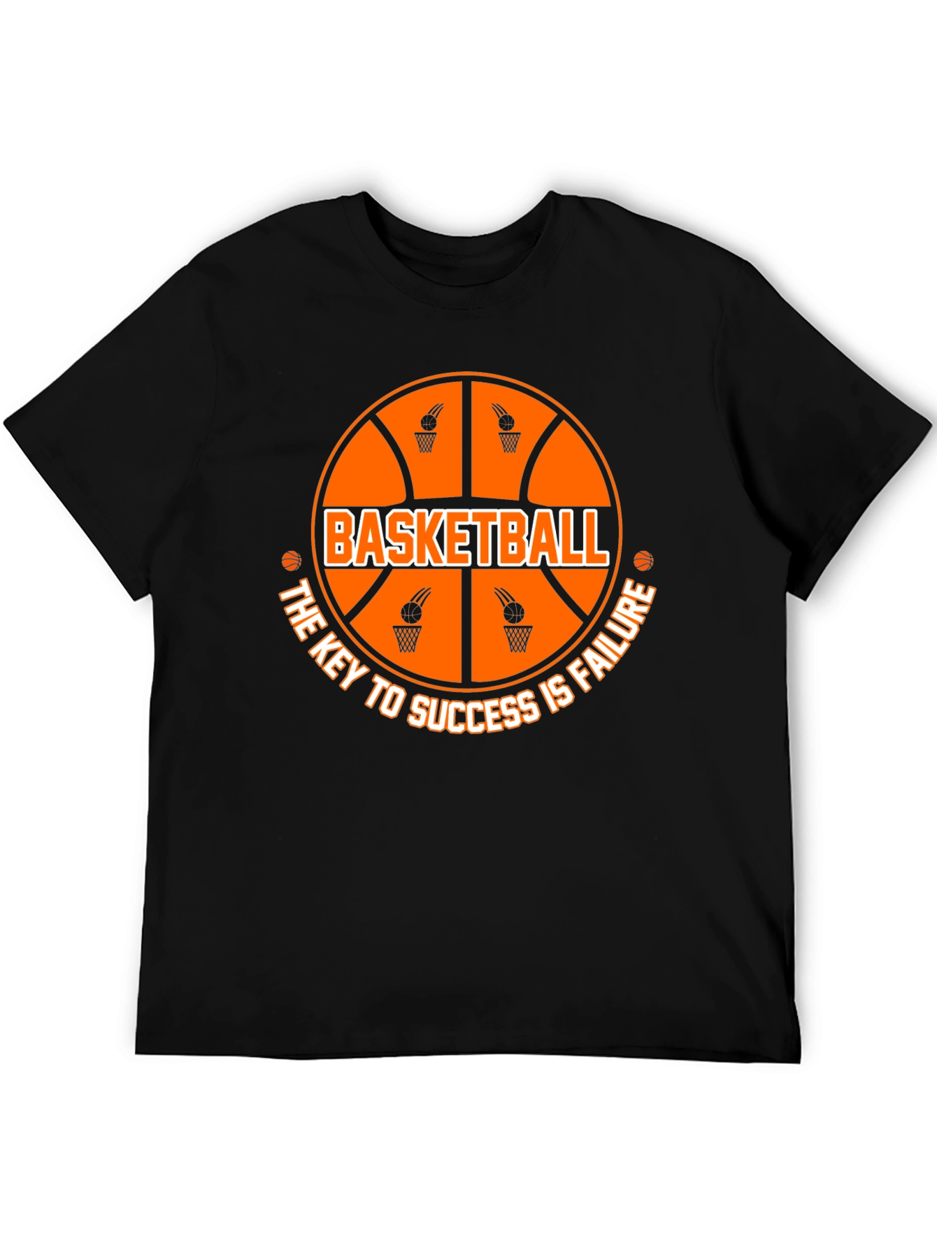 Basketball Success Graphic T-Shirt - Stylish & Motivational