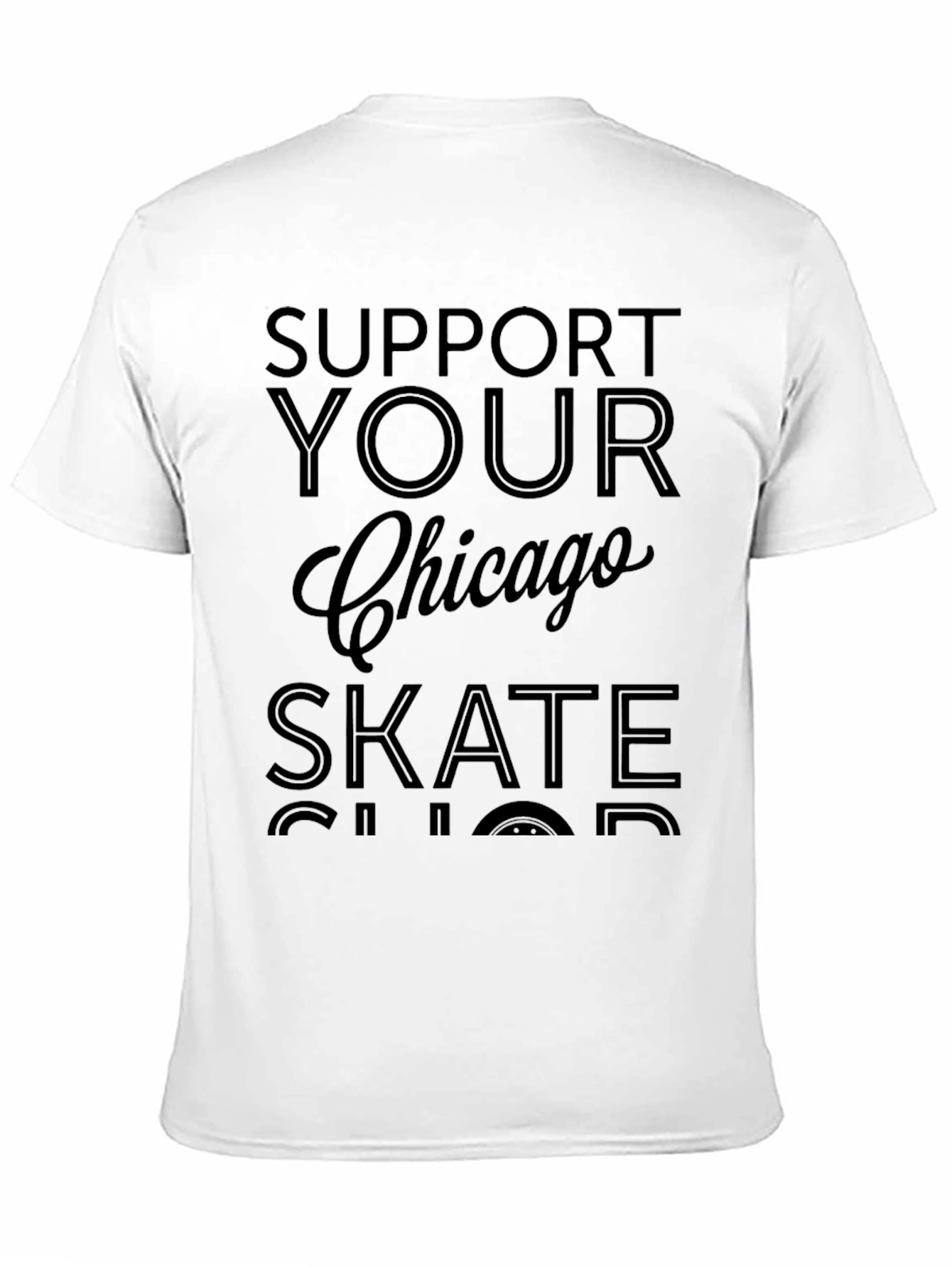 Chicago Skate Shop Support Tee