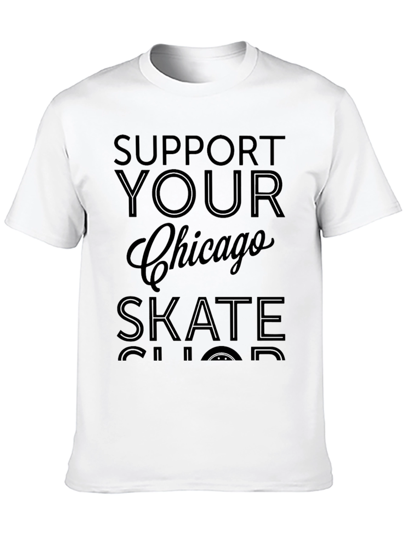 Chicago Skate Shop Support Tee