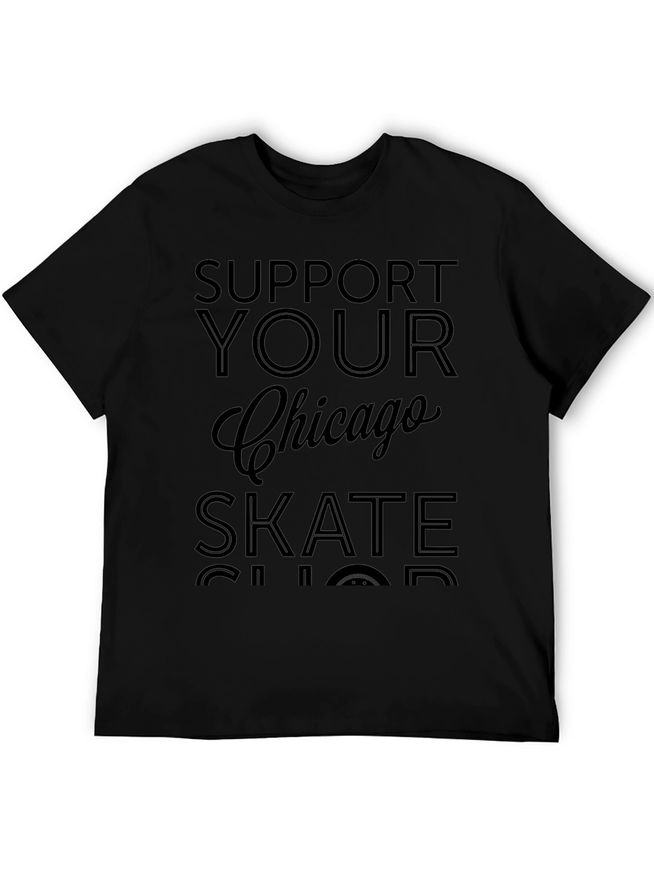 Chicago Skate Shop Support Tee