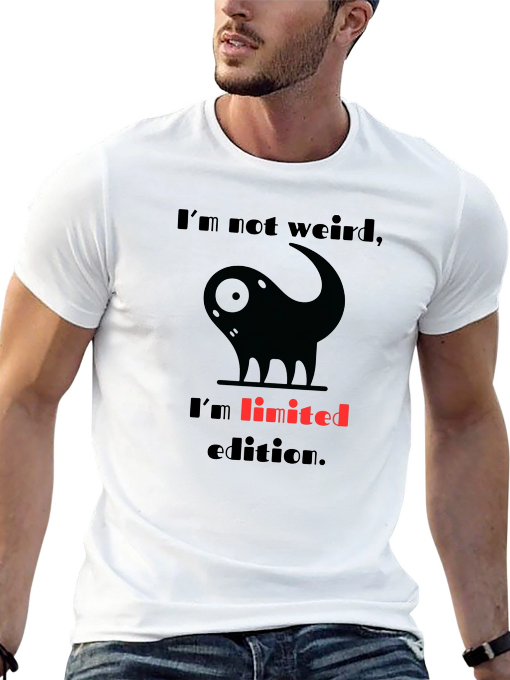 Funny Im Not Weird Graphic T-Shirt
