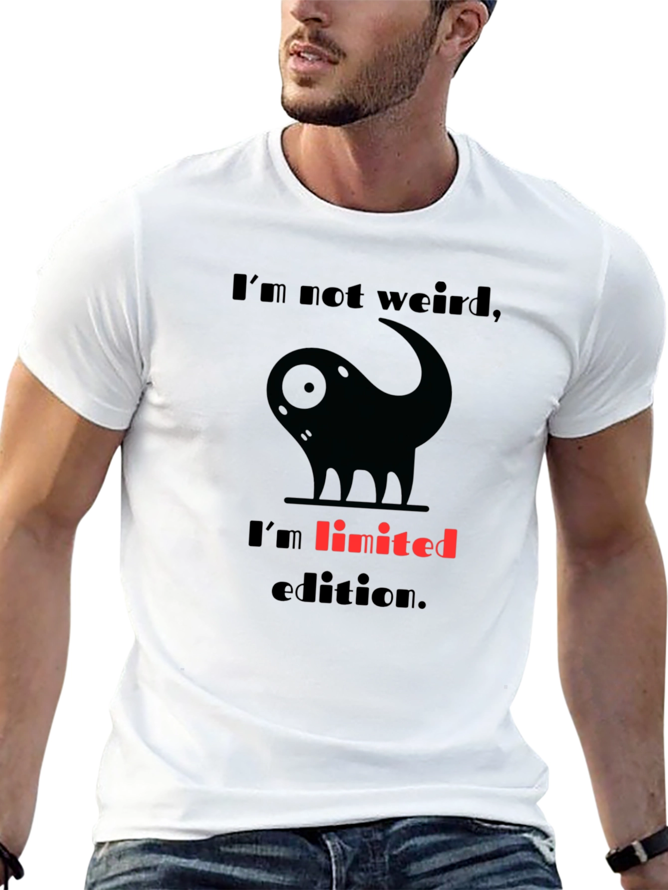 Funny Im Not Weird Graphic T-Shirt