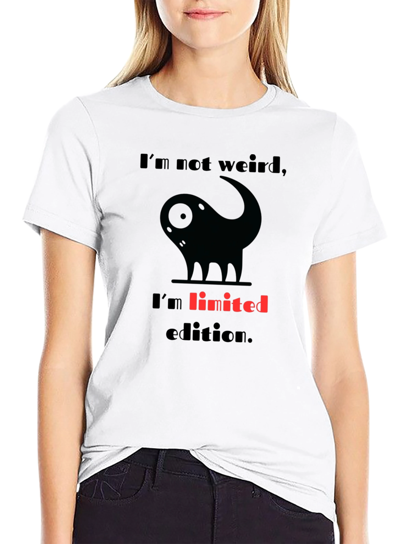 Funny Im Not Weird Graphic T-Shirt