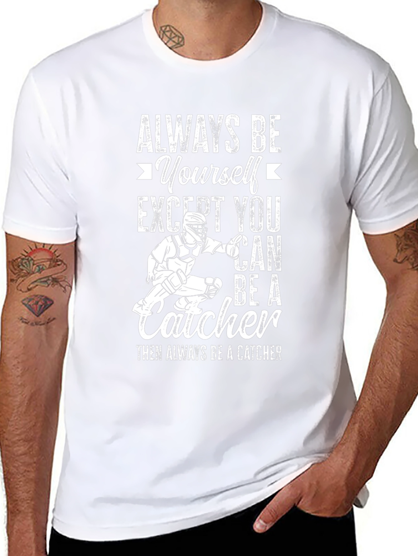Always Be a Catcher Graphic T-Shirt