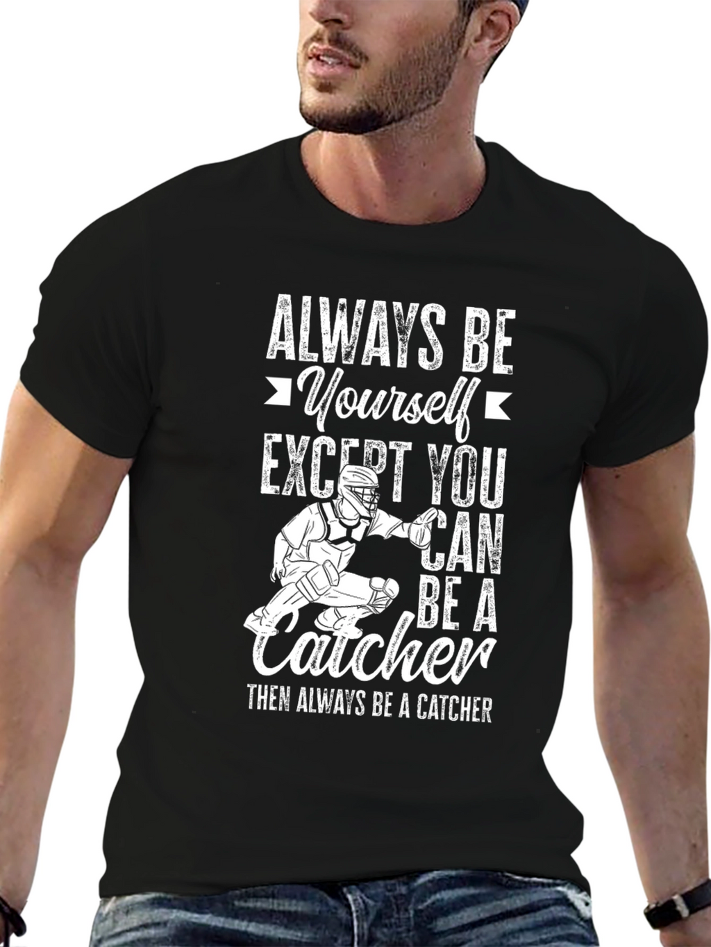 Always Be a Catcher Graphic T-Shirt
