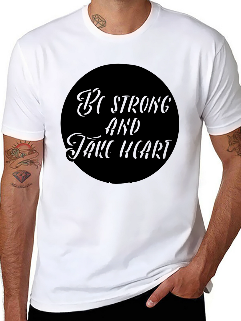 Be Strong Heart T-Shirt