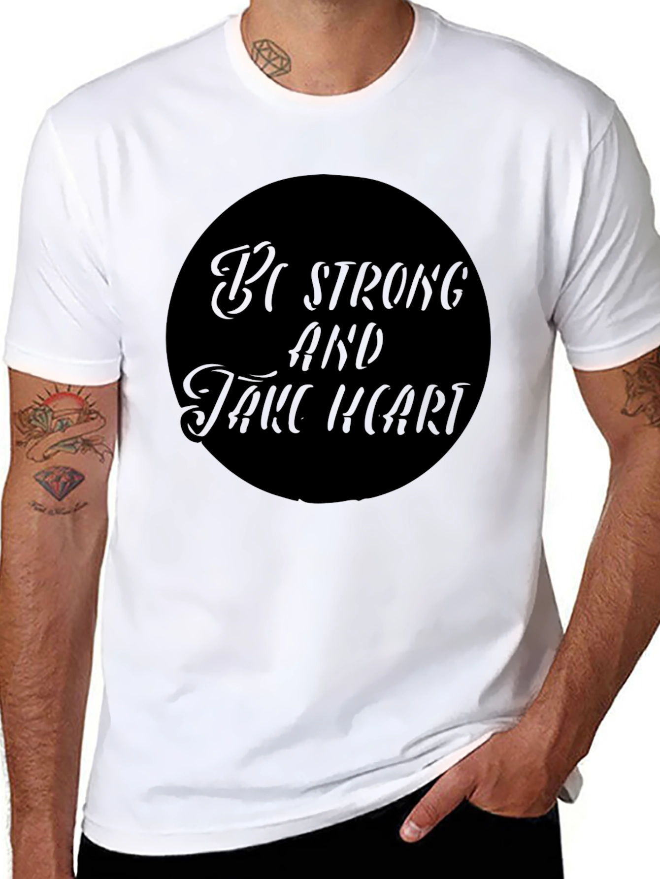 Be Strong Heart T-Shirt