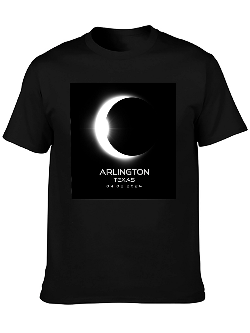 Arlington Texas Eclipse 04/08/2024 T-Shirt