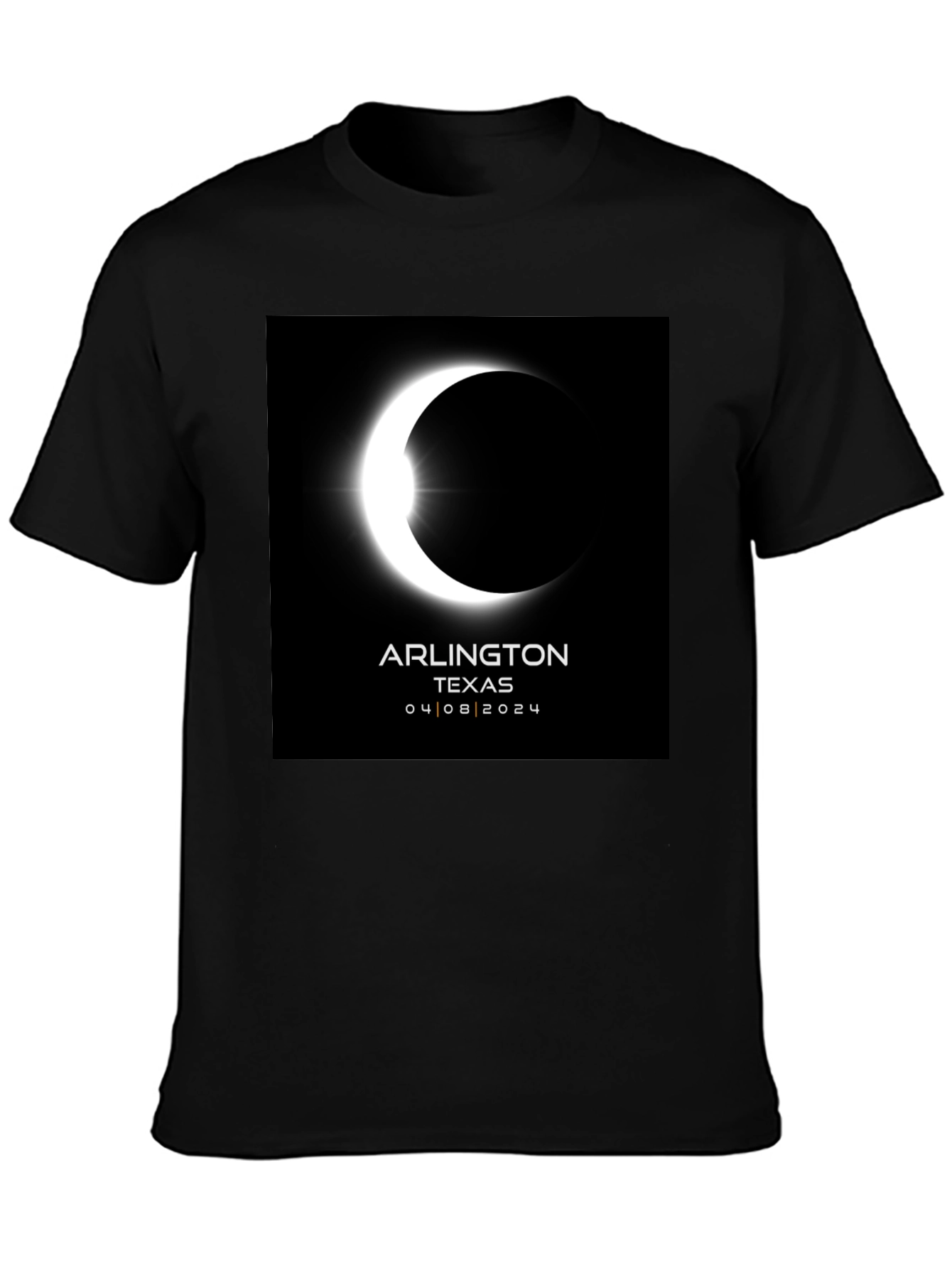 Arlington Texas Eclipse 04/08/2024 T-Shirt